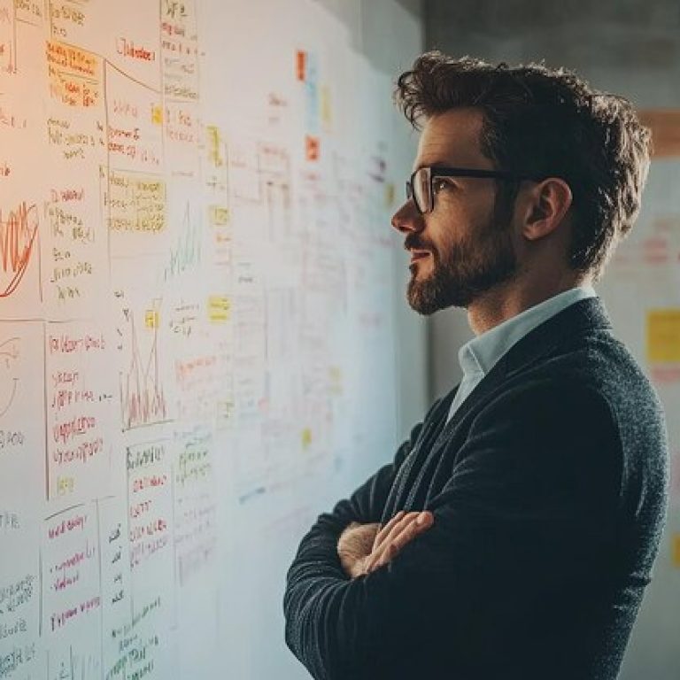 man-standing-front-whiteboard-covered-notes_1072138-234751